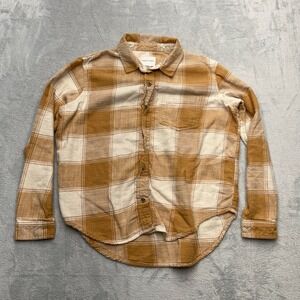 American Eagle Outfitters Plaid Flannel Shirt Long Sleeve Button Down Womens XS